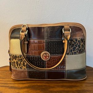 Giani Bernini Patchwork Dome Satchel